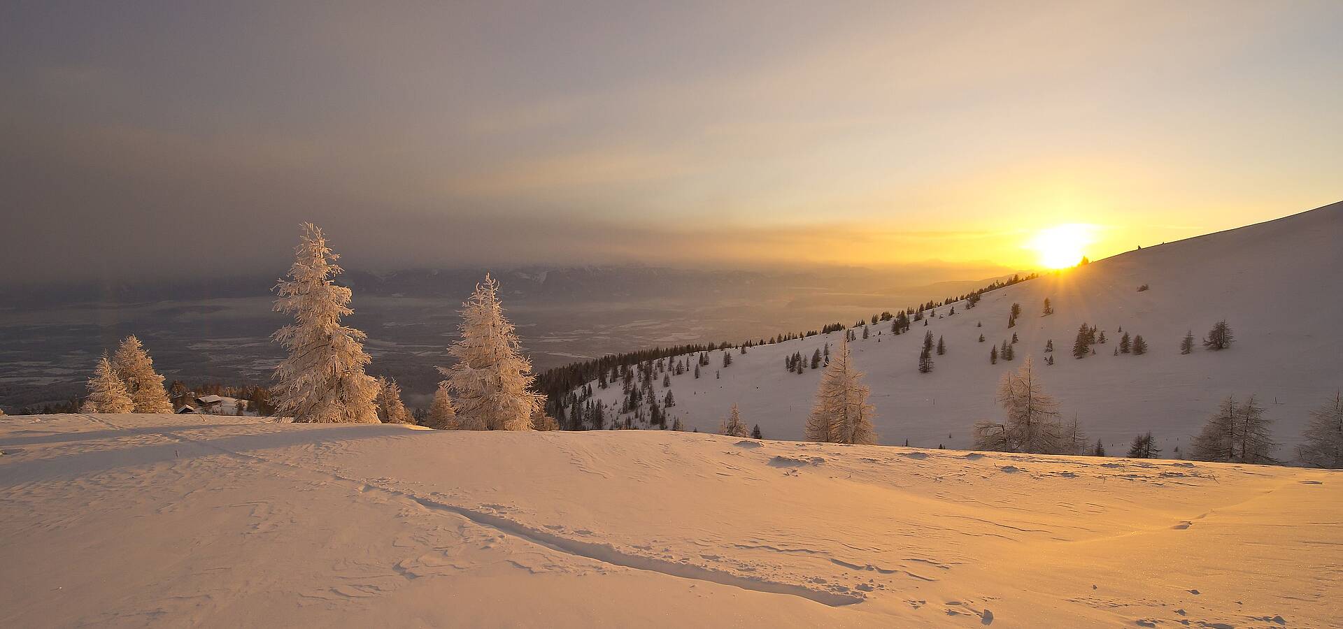 Winterlandschaft Gerlitzen Alpe