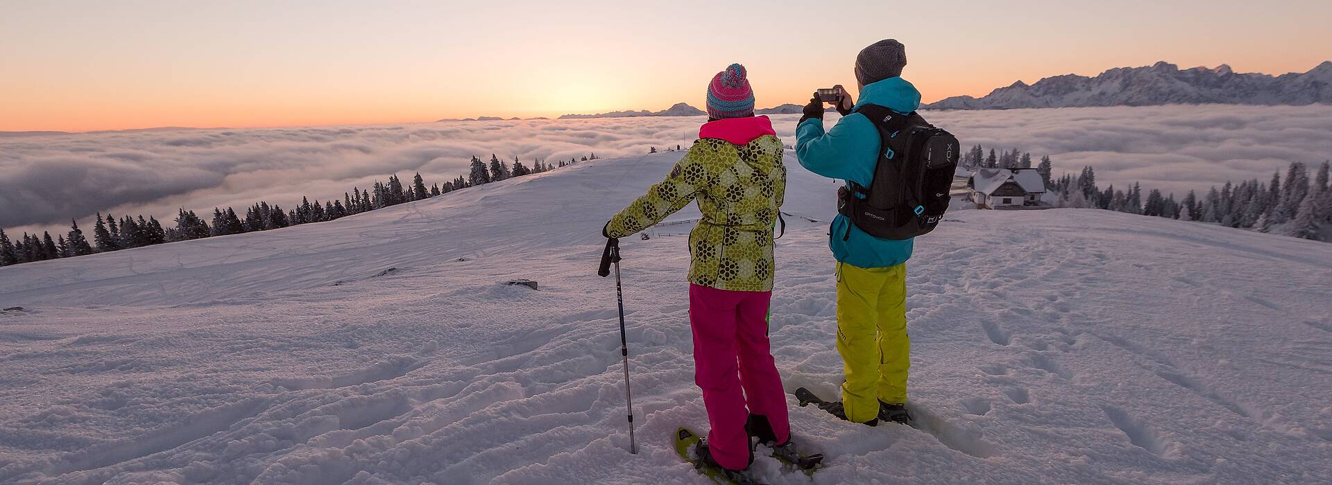 <p>Region Villach Schneeschuhwandern am Dobratsch</p>